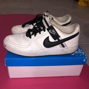 Black and White Nike Shoes